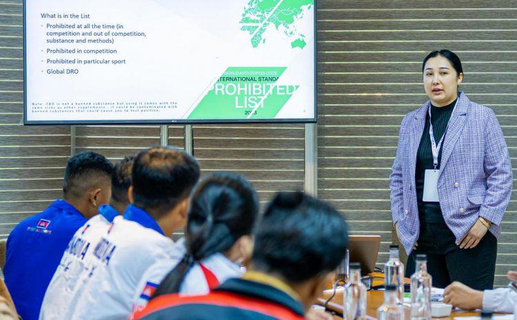  Workshop on Doping Risks and Updates from WADA on the sidelines of the Asian Jiu-Jitsu Championship in Thailand