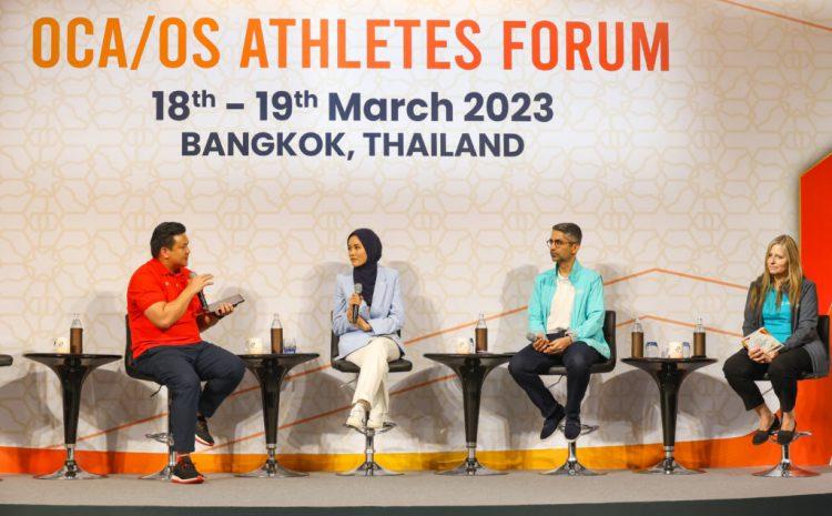  ASIAN ATHLETES’ FORUM HIGHLIGHTS IMPORTANCE OF COLLABORATION BETWEEN ACS