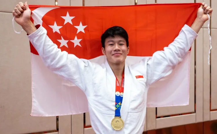  First gold medal for Singapore as Noah Lim comes out top in ju-jitsu