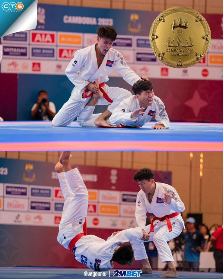 Cambodia ju-jitsu duo deliver first gold
